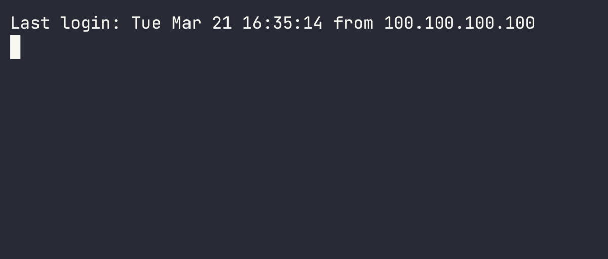 A recording of a terminal, made with asciinema, where the user types 'echo hi' and the terminal prints 'hi'.